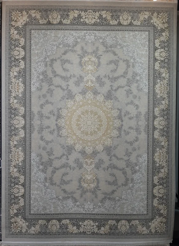 فرش ماشینی تخفیفی ۱۲۰۰ شانه برجسته نقشه پانیذ