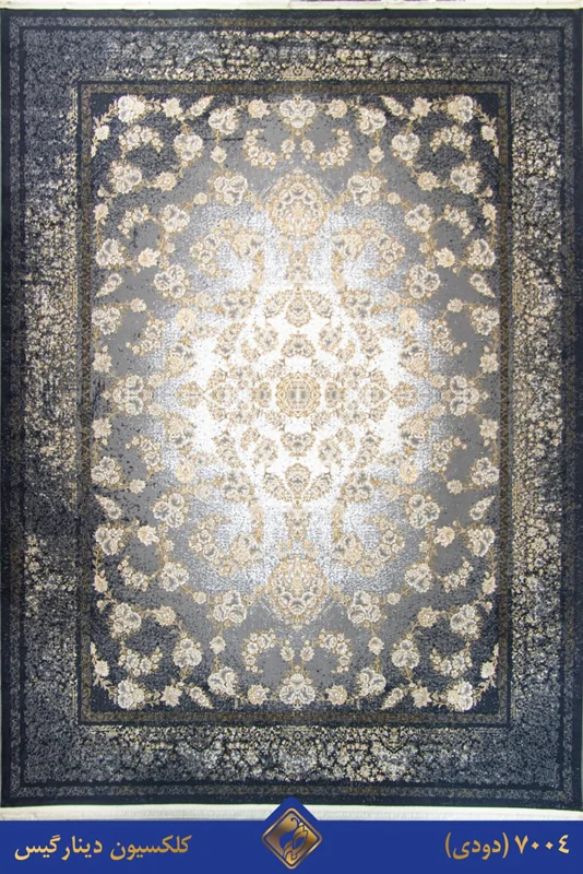 فرش ماشینی وینتیج افشان 700 شانه اصل کد 7004