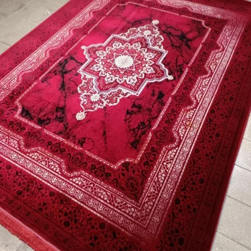 فرش ماشینی 700 شانه اکریلیک لاکی کد 2324