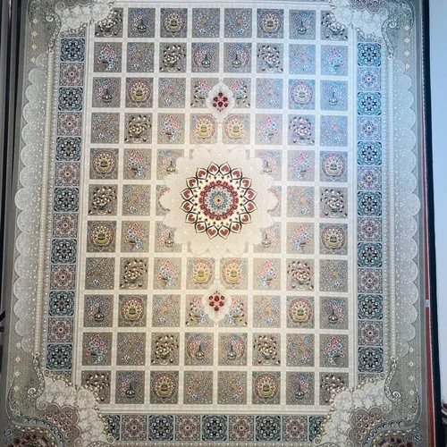 فرش ماشینی 700 شانه اصل نقشه خزان فیلی