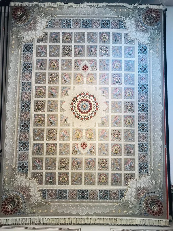 فرش ماشینی 700 شانه اصل نقشه خزان فیلی