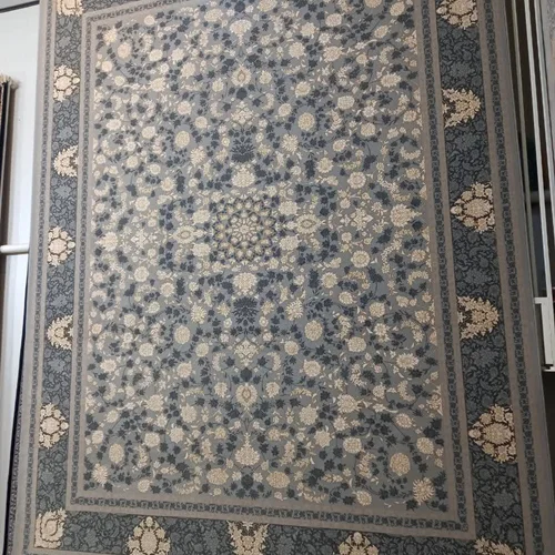 فرش ماشینی 700 شانه اصل افشان طلاکوب