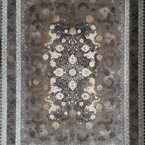 فرش ماشینی افشان زمینه شکلاتی ۱۲۰۰ شانه