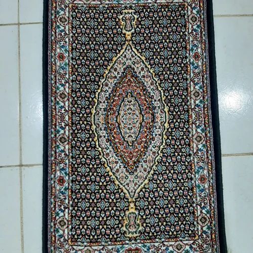 پادری فرش مستطیل ریزماهی مارال سرمه ای ۷۰۰ شانه اصل