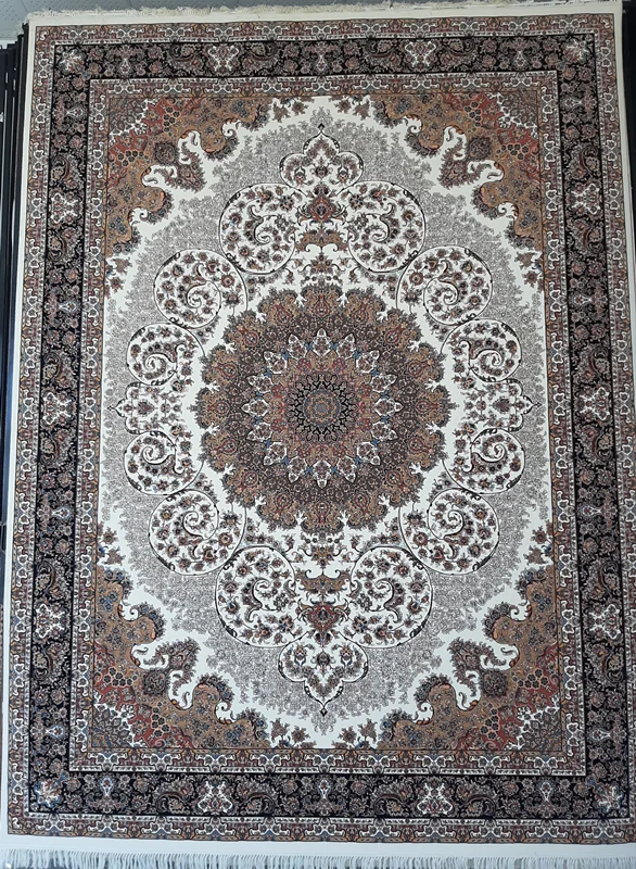 فرش ماشینی آریا کرم ۷۰۰ شانه اصل